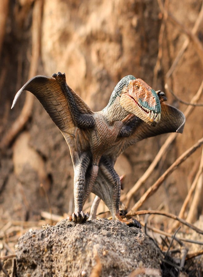 BAREPEPE Dinosaur Toys for Kids, Tyrannosaurus Toy with Action Figure,Realistic Jurassic Dinosaur Park Figurines Gift Dinosaur Toys T-Rex Edition(8cm X 7cm Pterosaur Rex) Small - Image 3